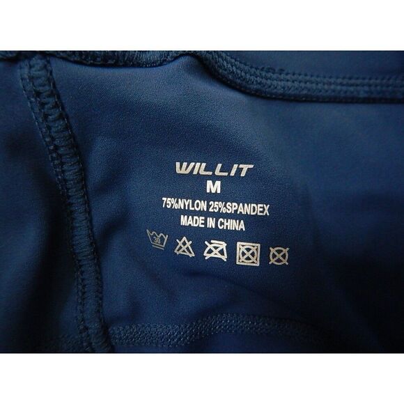 Willit Women's Full Seat Silicone, Equestrian Riding Pants, DeepBlue, Medium - Picture 3 of 5